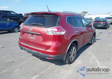 2016 Nissan Rogue Sv from USA, damaged, VIN KNMAT2MT2GP659873